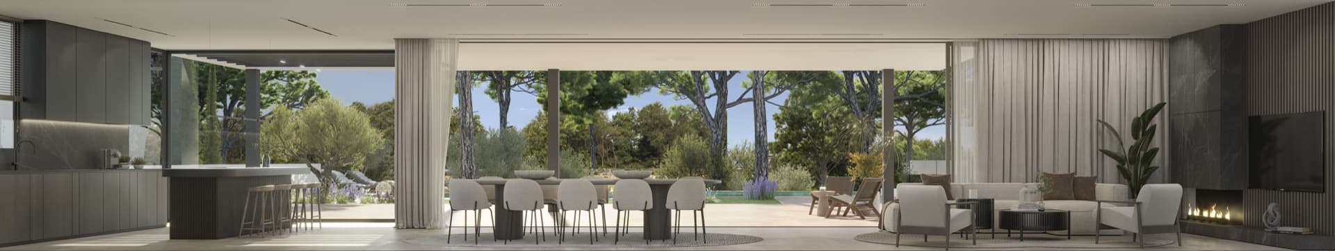 Las Chapas — Espacio de living